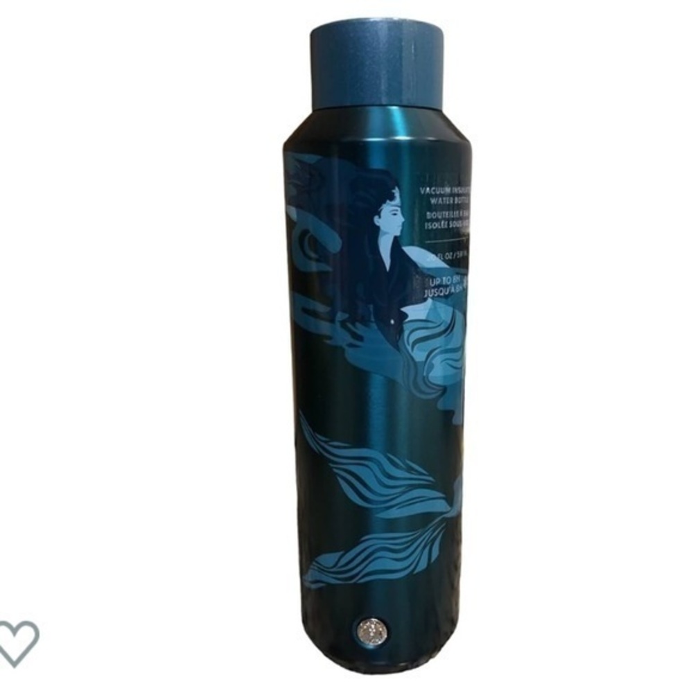 STARBUCKS Starbucks Mermaid Siren Stainless Steel Water Bottle 20oz teal